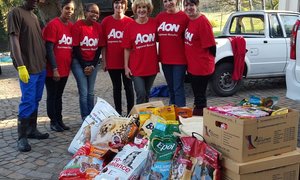 Aon and Volunteers